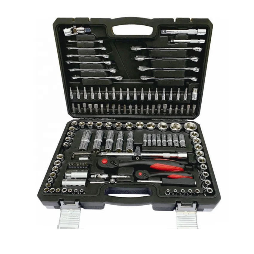 130PCS Professional Craftman Hand Tools With Socket Wrench Set in Tool Set