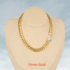 10mm Diamond Lock - Gold