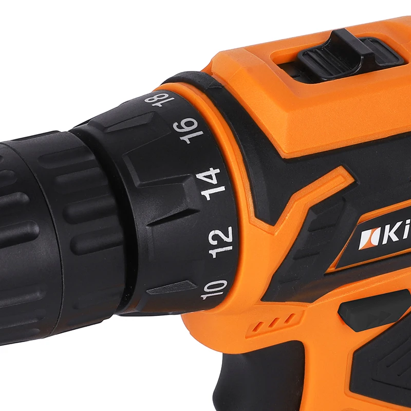 KINWAY 20V Cordless High Torque Lithium Battery Brushless Cordless  Drill Power Tools Kwcd2161