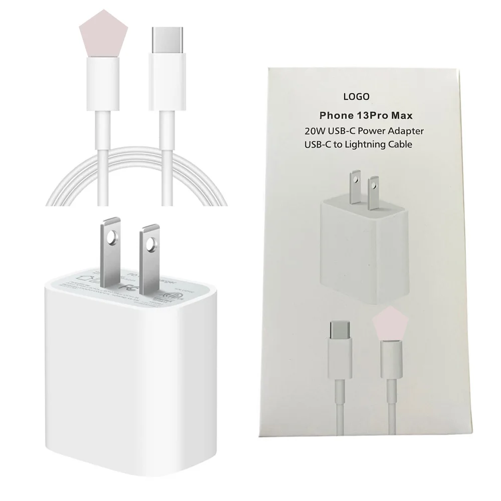 for Apple iPhone 20W USB-C Power Adapter for iPhone 14 Por Max Adaptateur  Secteur USB-C De 20W - China iPhone Charger and Apple Pd Charger price