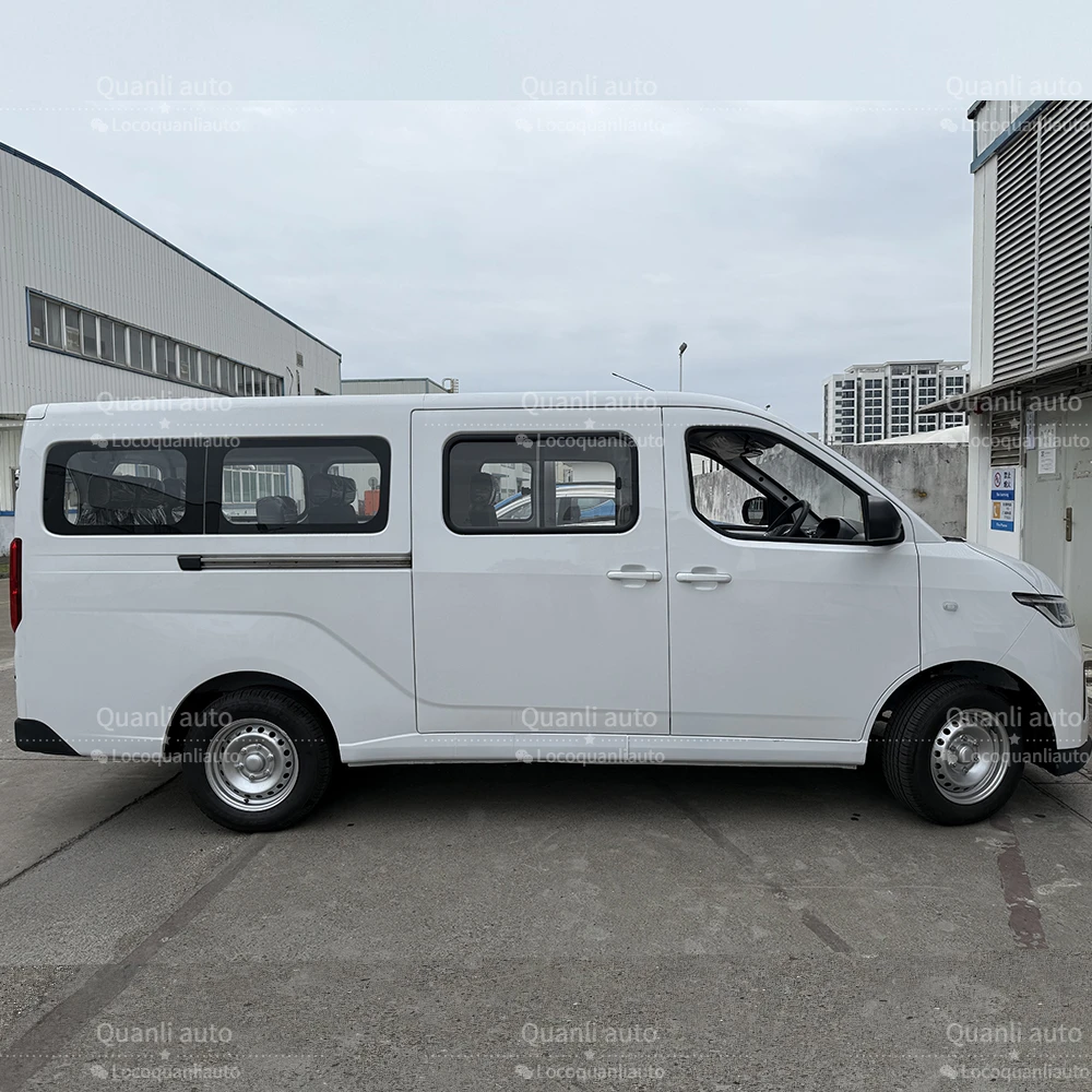 Only RHD Wuling Pure Electricity Van Passenger Bus 7-14 Seats with Right Steering EV Motor