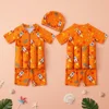 Fusée étoile orange