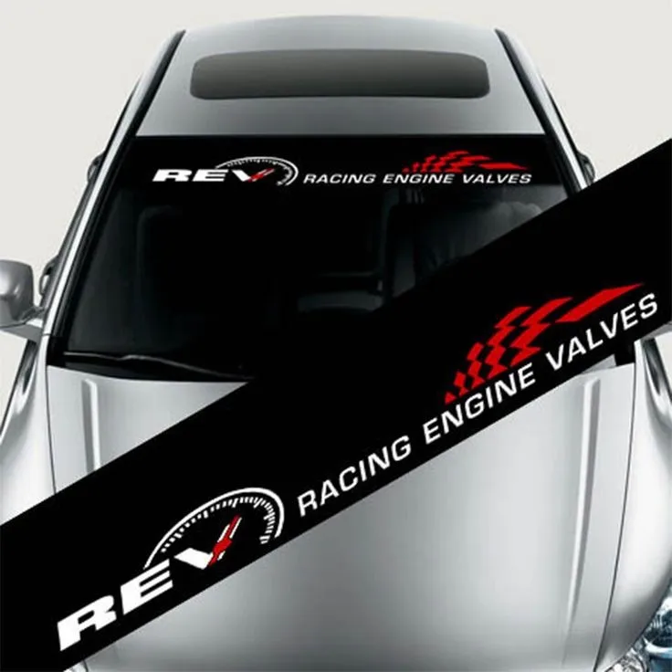 Windshield Sticker Car Sticker Color Reflective Pattern Window ...