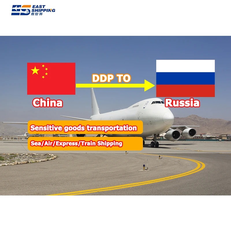 Shipping To Russia Moscow Shipping Agent Freight Forwarder Door To Door DDP Sea Freight From China Shipping To Russia Moscow