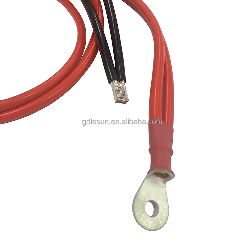 Factory Custom High Current Terminal Lugs Wire Harness Charging Power ...