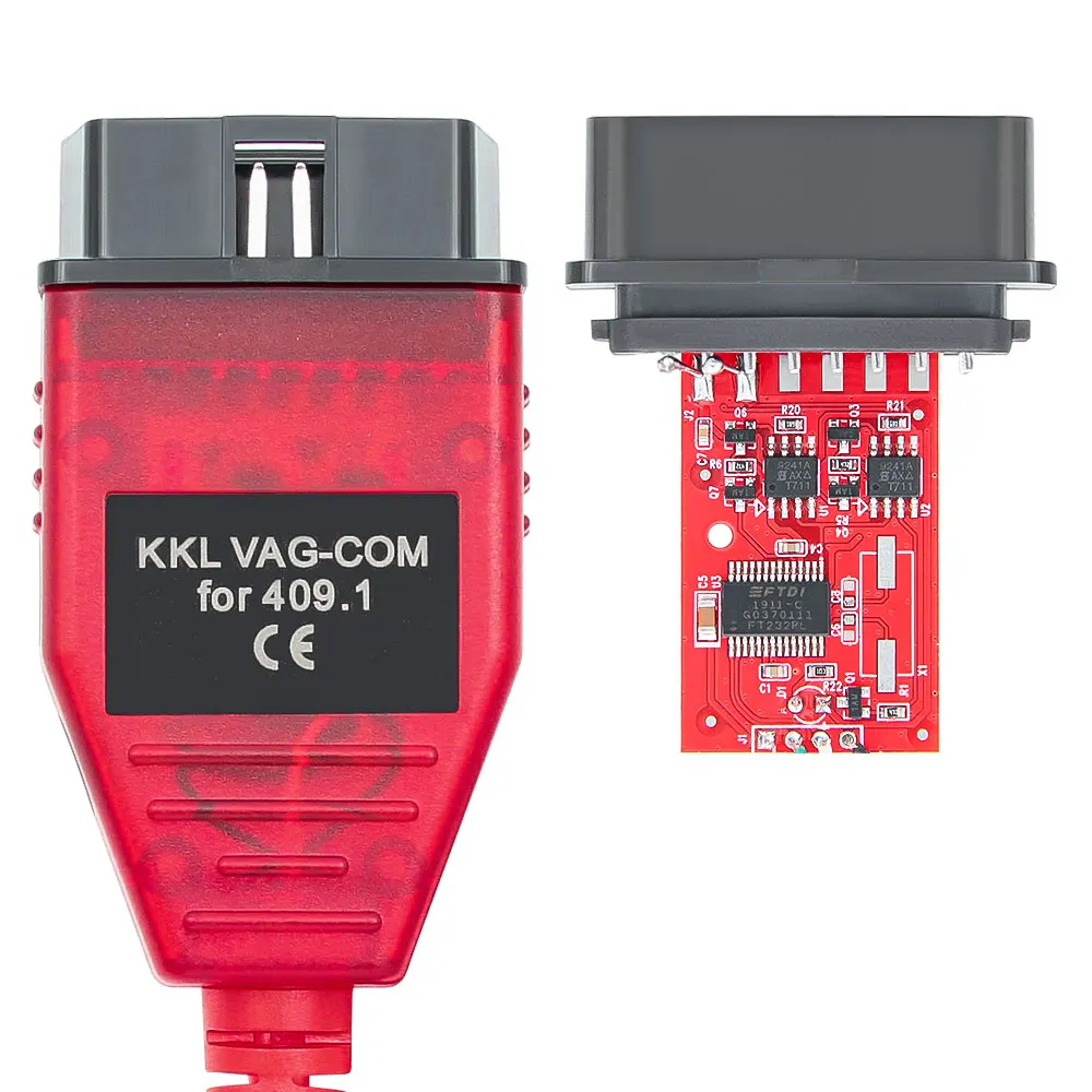 Ftdi Ft232rl 9241a Chip Vag Kkl 409.1 Vag Com Obd2 Usb Diagnostic Cable ...