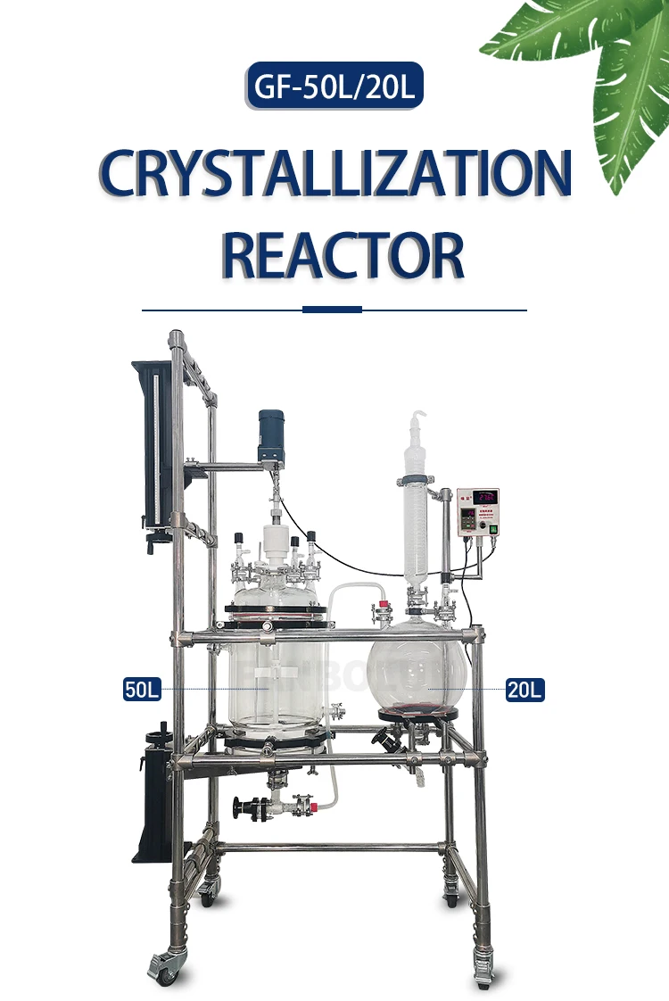 Laboratory Crystallization Reactor For Cbd Isolates