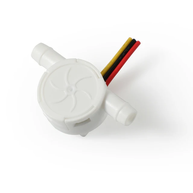 micro size high sensitive hall effect  water flow sensor for household mini water boiler