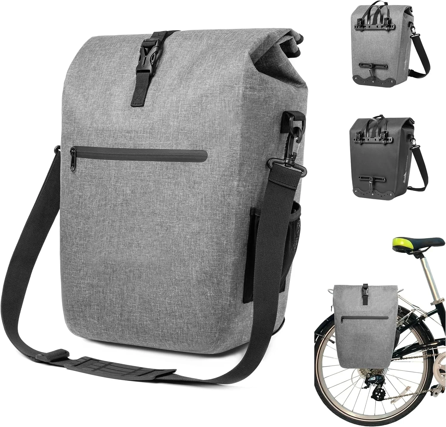 New Design 3 In 1 Bicycle Bag Bike Pannier Waterproof Large Capacity
