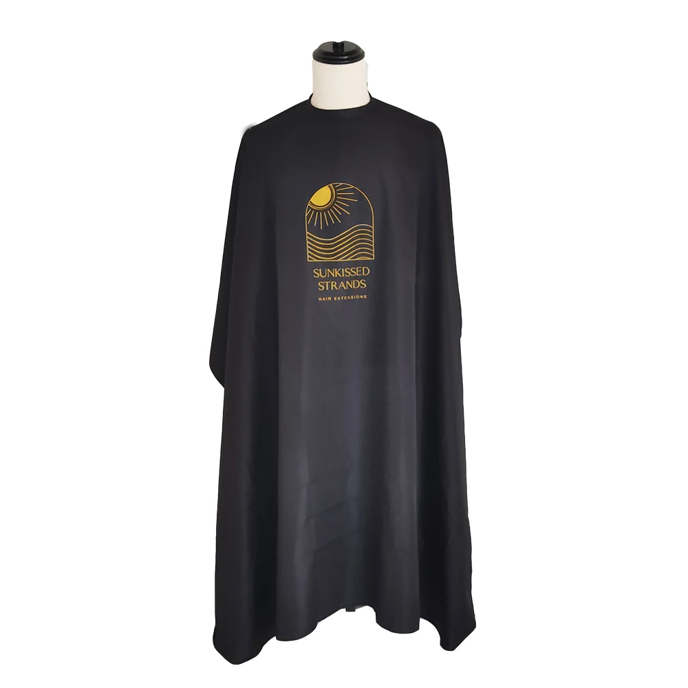 Professional Waterproof Polyester Custom Logo Hairdressing Capes ...