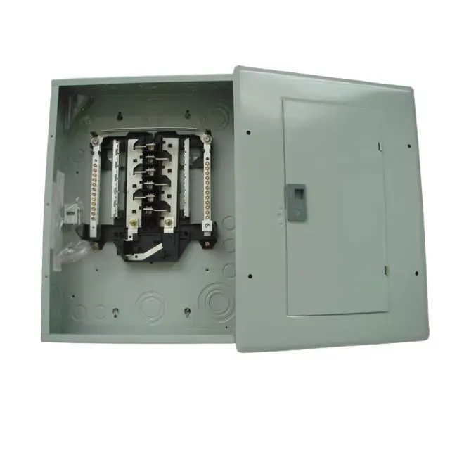 GE PowerMark Plus 125 Amp 8-Space 16-Circuit Indoor Main Lug Circuit Breaker Panel TLM812FCUDP