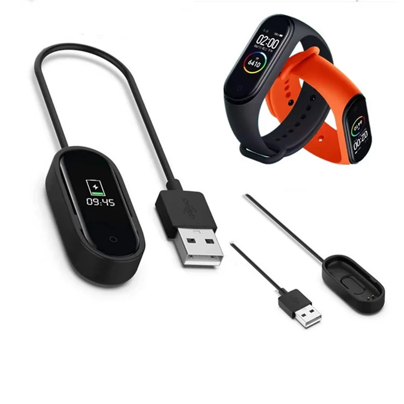 SYSTEM-S USB Ladedock Für Xiaomi Mi Smart Band 4 – Praktische Ladestation Für Deine Smartwatch