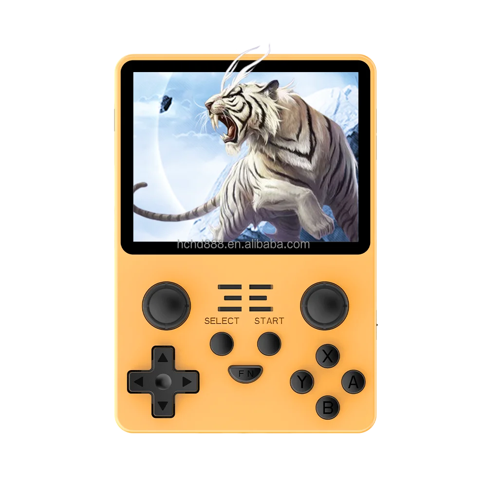 Handheld Powkiddy Rgb20s Game Console With 3.5inch Ips Screen Mini