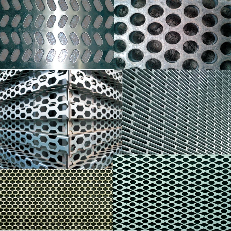 Plate Aluminum Perforated Mesh Metal Screen for Radiator Covers 6mm Decorative Sheets Expand Fenc Balcony Perforated Metal