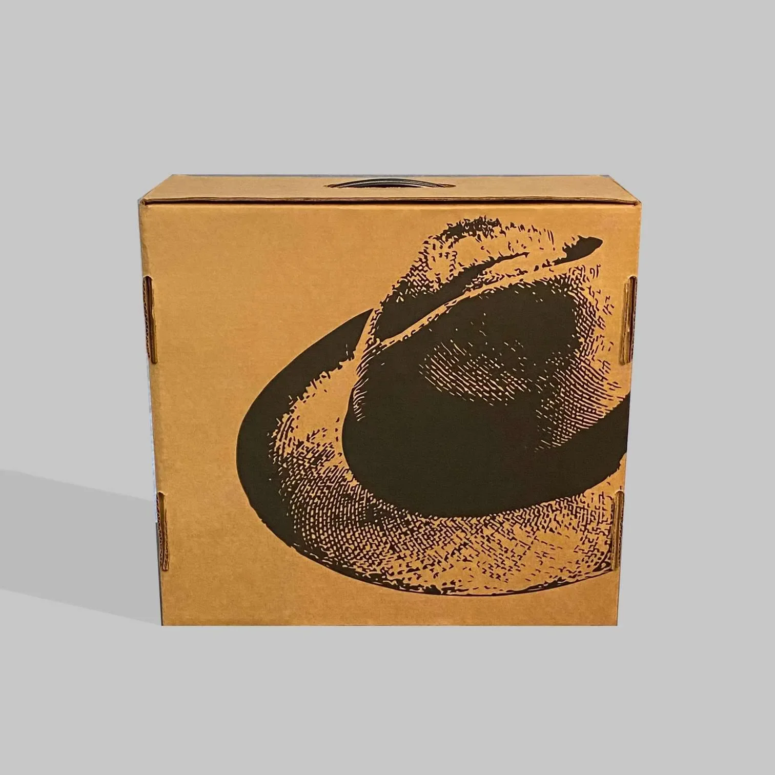 Customized Color Printing Paper Customer Fedor Brim Hat Boxes Custom