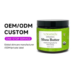 Wholesale OEM ODM Vegan Natural Organic Extract Face Body Care Lotion Cream Skin Whitening Moisturizing Shea Body Butter