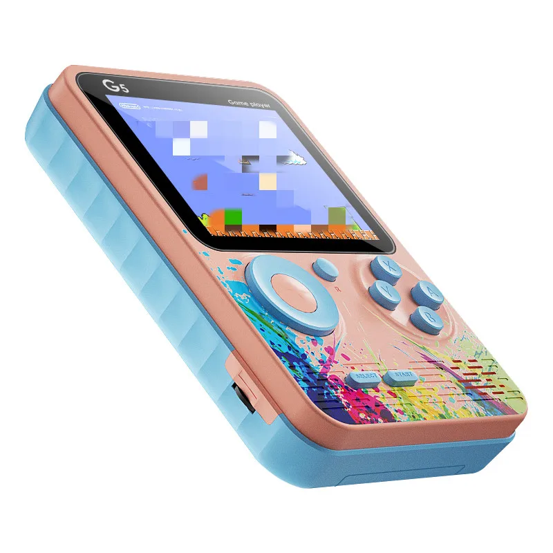 Colorful Handheld Mini Retro Game Box Retro FC  Entertainment System Video Game Console with 500 Classic Games