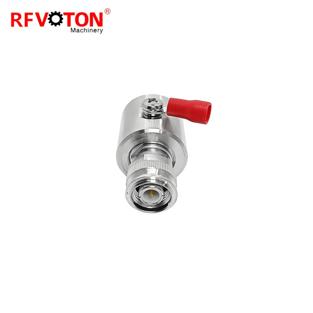 TNC Male To TNC Female RF Coaxial Connector Surge Arrestor 0-3G Lightning Protector Arrester manufacture