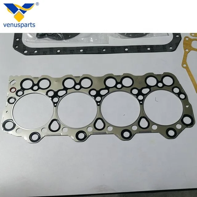 4D33 Engine Rebuild Kit 4D33 Complete Overhaul Kit Piston Ring Liner Kit for Mitsubishi 4D33 Diesel Engine Repair Spare Parts
