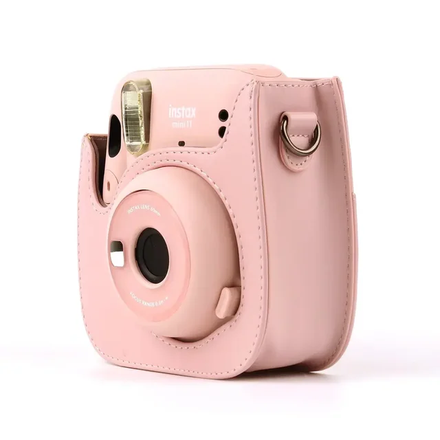 Instant Camera PU Case Bag for Instax Mini 11 PU Leather Bag with Pocket and Adjustable Shoulder Strap