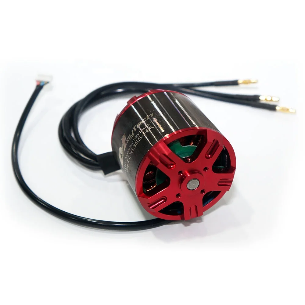Maytech 6365 Sensor Brushless Motor 200 Kv Electric Paramotor Bldc Aluminum Outrunner for Skateboard Belt Driven Metal Material