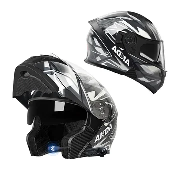 New AD Products Abs  Helmet Motorcycle High Quality Motorcycle Helmets Cotton Lining Helmets for Summer Manufactures