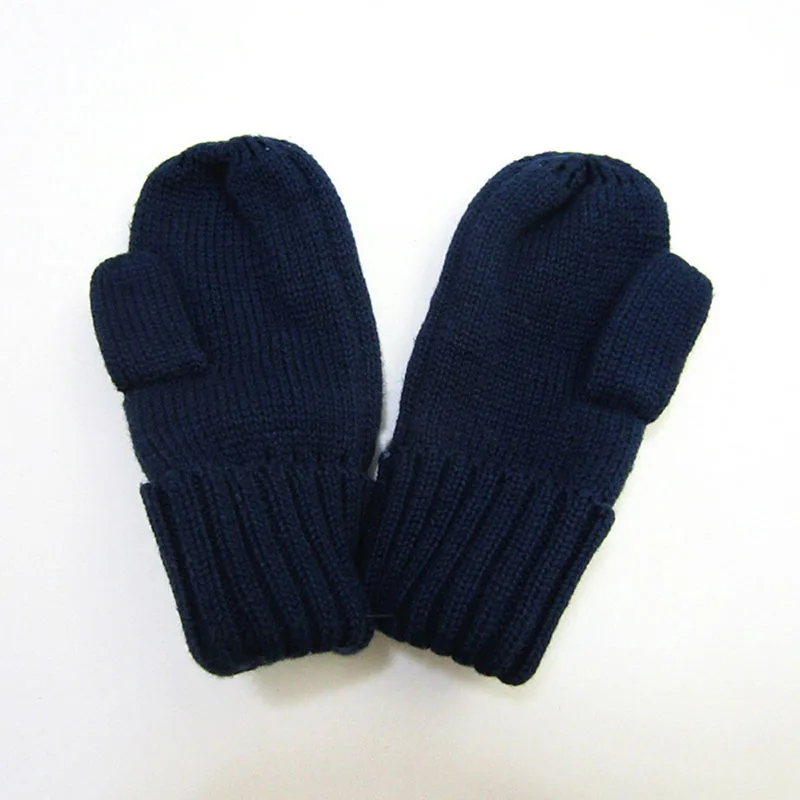 
Горячая Распродажа, индивидуальные зимние женские вязаные акриловые перчатки с принтом звезд 