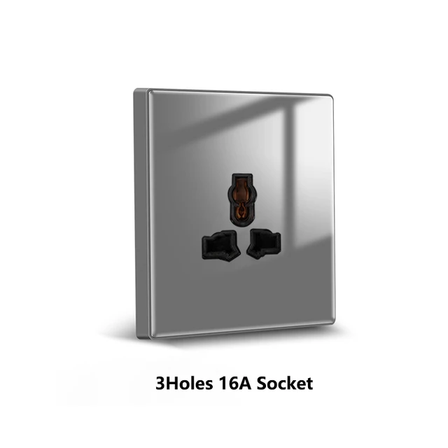 Summao Wall Switches With Led 16a 1/2/3/4 Gang 1way 2 Way Wall Push