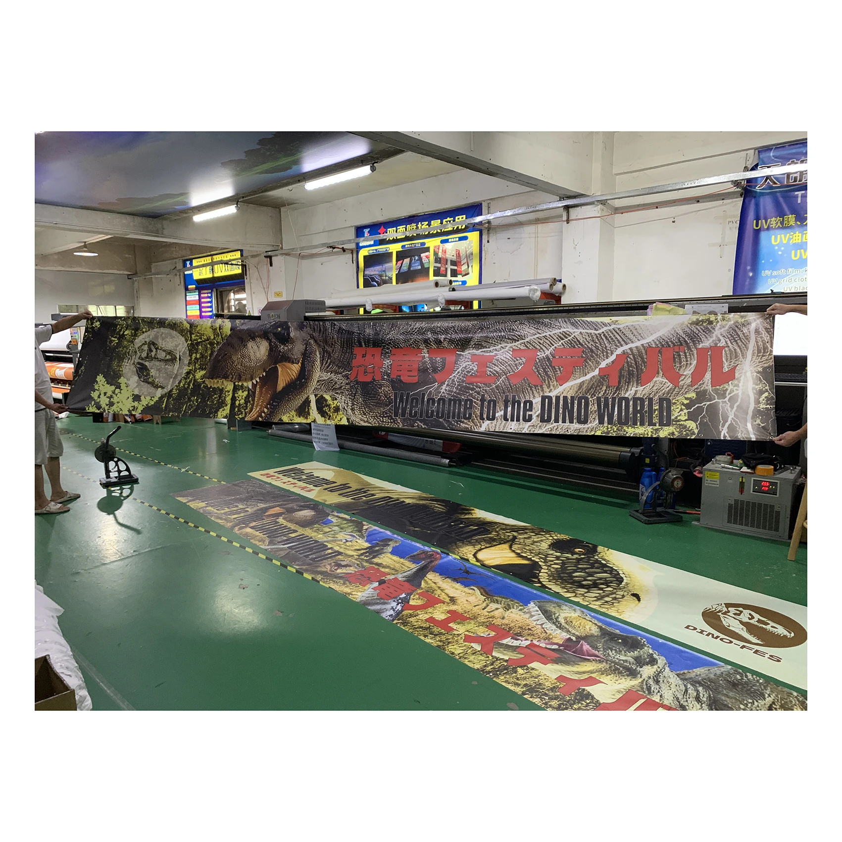 Custom Sublimation Cloth Banner Flag with Pop-up Stand Vinyl Mesh Promotional Banner