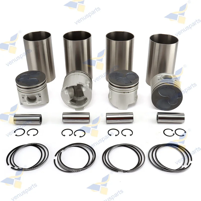 4M40 4M40T Overhaul Rebuild Kit Piston ME202828 Piston Ring Liner Bearing Valves Gasket Full Set for Mitsubishi Engine
