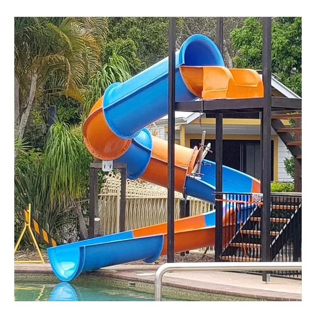 Water Slide Pipe Durable 15ft Little Water Slides for Kids