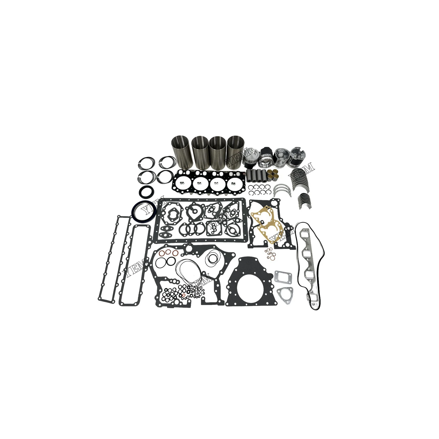 D04FD Cylinder Liner and Gasket Kit With Bearing Set for Mitsubishi Construction Machinery Replacement Engine Parts