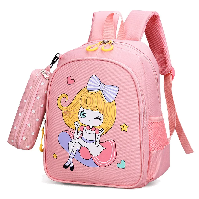 New Waterproof School Bag Wholesale Children Kindergarten Boy Girl Backpack School Bags Girls