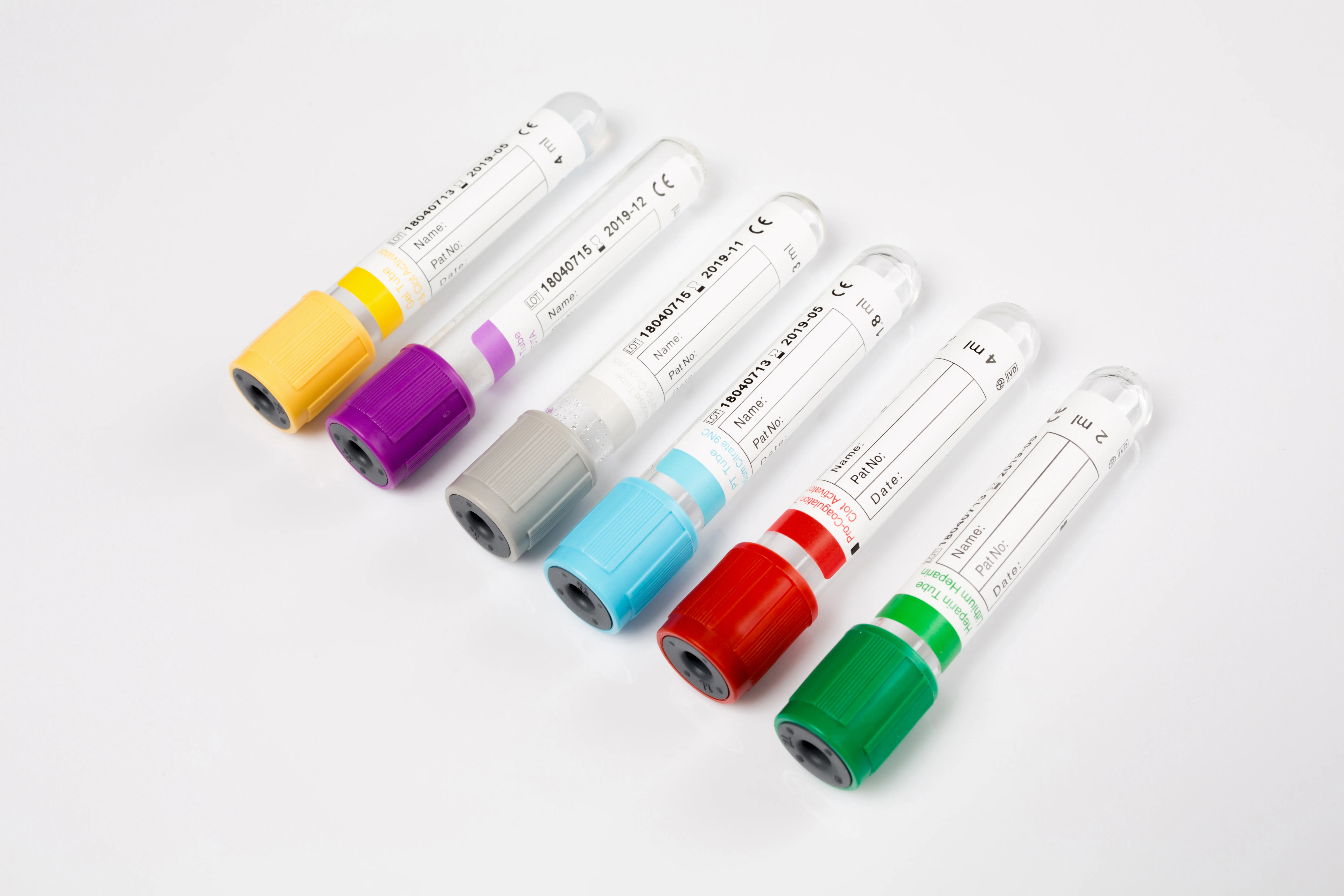 Medical Disposable Vaccum/non-vacuum Glass/plastic Edta Vacutainer ...