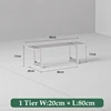 1 niveau 80 cm argenté