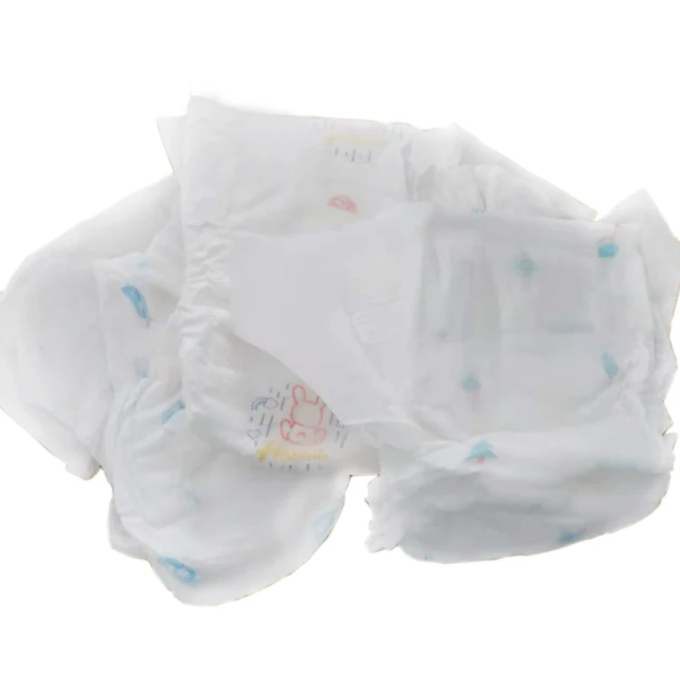 Comfortable Disposable Baby Diaper with Elastic Waistband Bulk B