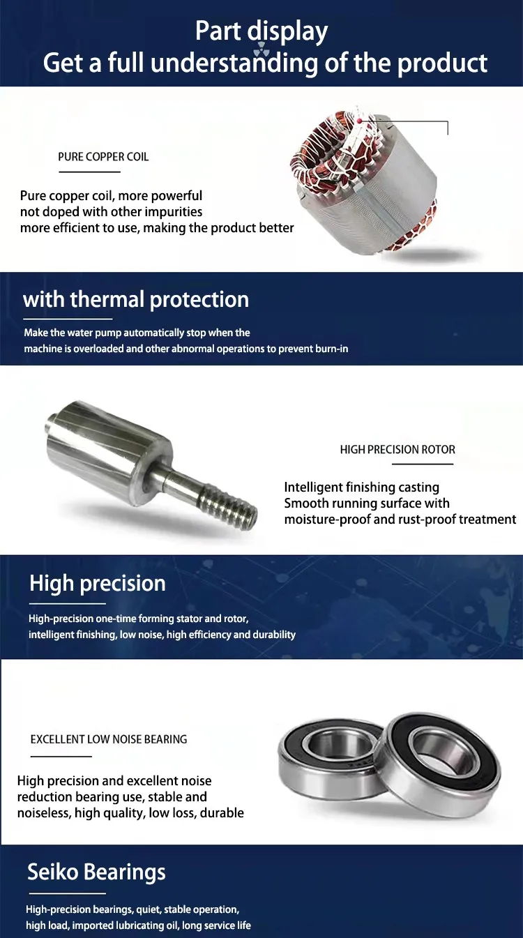 Good SellingHandheld 220V/380V Concrete Vibrator Machine Vibration Motor Industrial Electric Small Concrete Vibrator