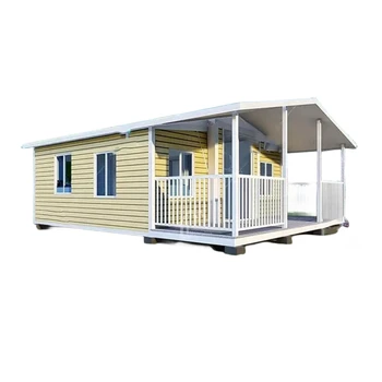 20ft 2 Bedroom Luxury Prefabricated Container Homes Expandable Container House With Full Bathroom