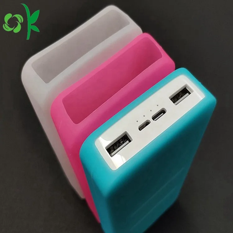 Высококачественный силиконовый чехол OKSILICONE для внешнего аккумулятора защитный мягкий