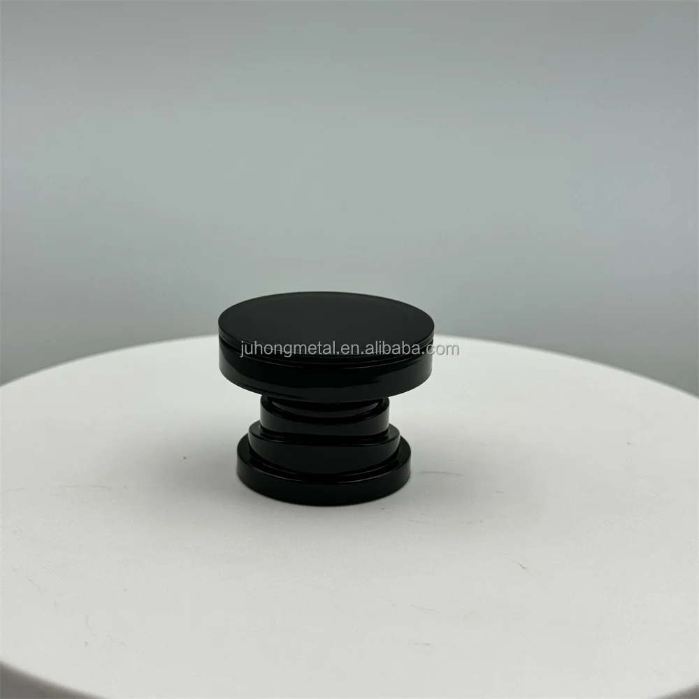 15mm Plastic Perfume Bottle Cap with Golden Chrome Black Purple Plating and 150°F Temperature Resistance