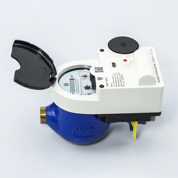 Multi-Jet Dry Type Wireless Remote Valve Control / Prepaid Water Meter Class B / R80 / R100 / Automatic data uploading