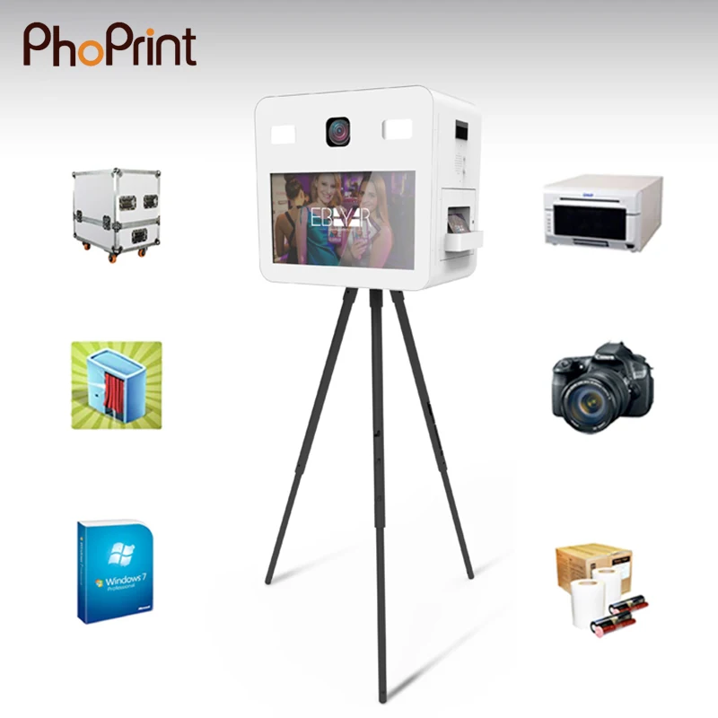 Selfie Booth Photobooth Portable Wholesale Stand Wedding ipad Malaysia Photobooth for Sale