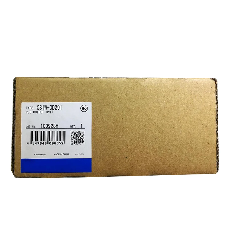 Ny original CS1W-OD291 Omron CS1W-serie digital utgångsmodul, anpassad för CS1-seriens PLC för att driva aktuatorer i industriella automatiserade styrsystem.