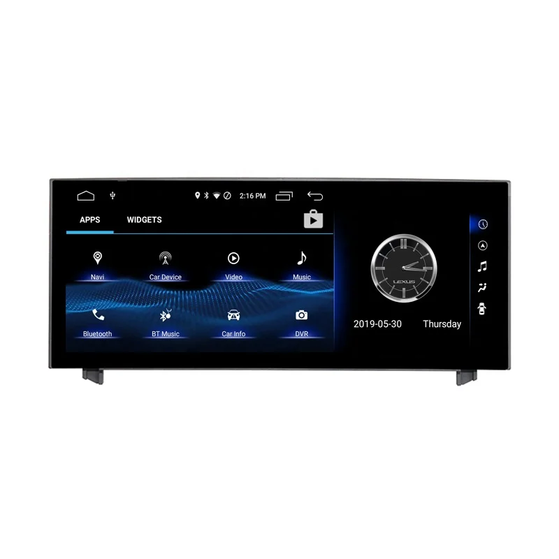 10.25インチ レクサス RC F RC200T RC350 2013-2018 テスラスタイル