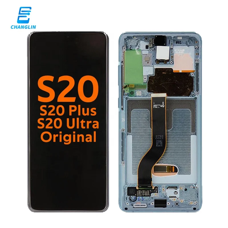 Factory OEM Lcd for samsung S20fe 5G Phone Display Digitizer Assembly  galaxy S20 Plus ultra FE Combo