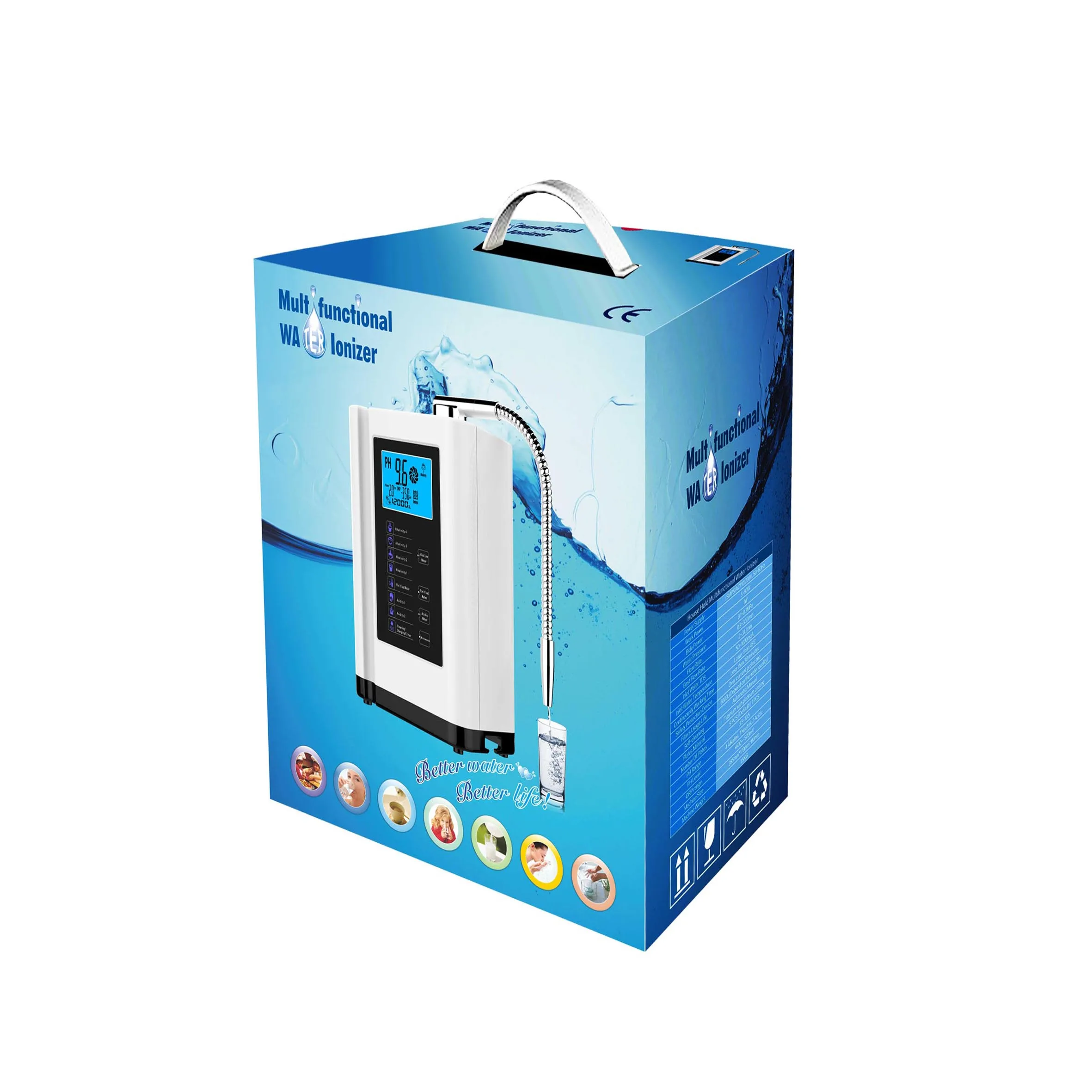EHM Ionizer countertop alkaline water machine with good price on sale-2