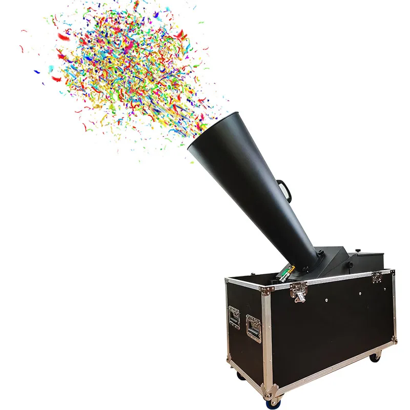 Large Rainbow Paper Launcher Co2 Blaster Confetti Machine 15m Spray ...