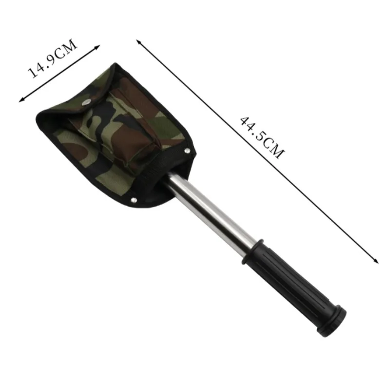 Stainless Steel Multi-Function Garden & Outdoor Survival Tool Set Camping Multi Tool Shovel Axe Saw Knife Customizable OEM