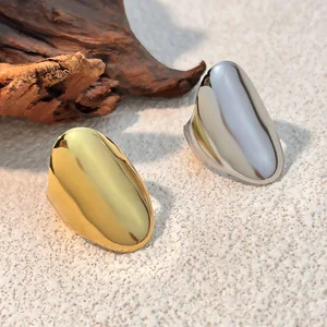 MW Wholesale Waterproof Stainless Steel Women's Finger Adjustable Rings Trendy Wedding Engagement Jewelry for Parties