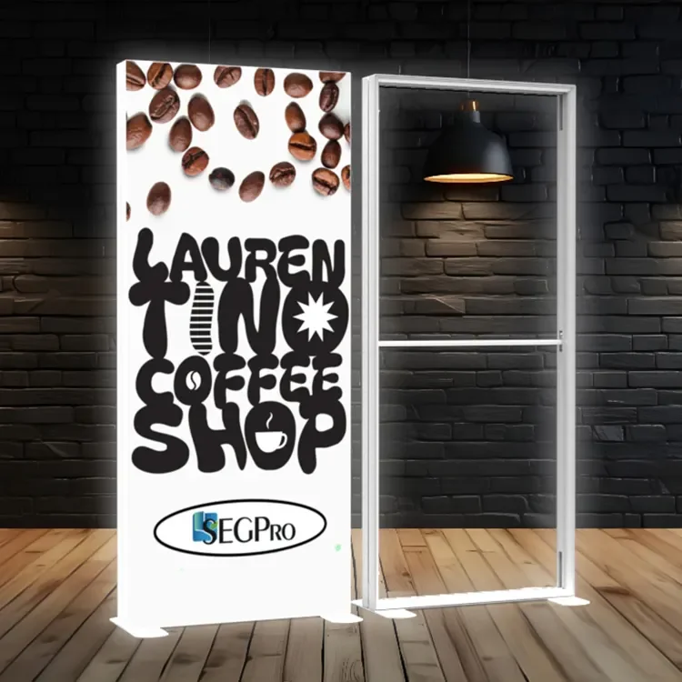 TianLang Üritused Alumiinreklaamipaneel Stoff Led Reklaamipaneel Seg Led Valgustatud Paneel